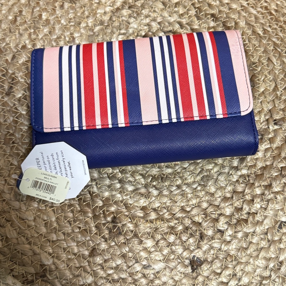 Kim Rogers Colorful Essentials Wallet with Safe Keeper